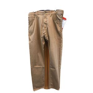 NEW Hawx Pants Men 32x34” Cargo Utility Wear Khaki Tactical Slim straight Zip